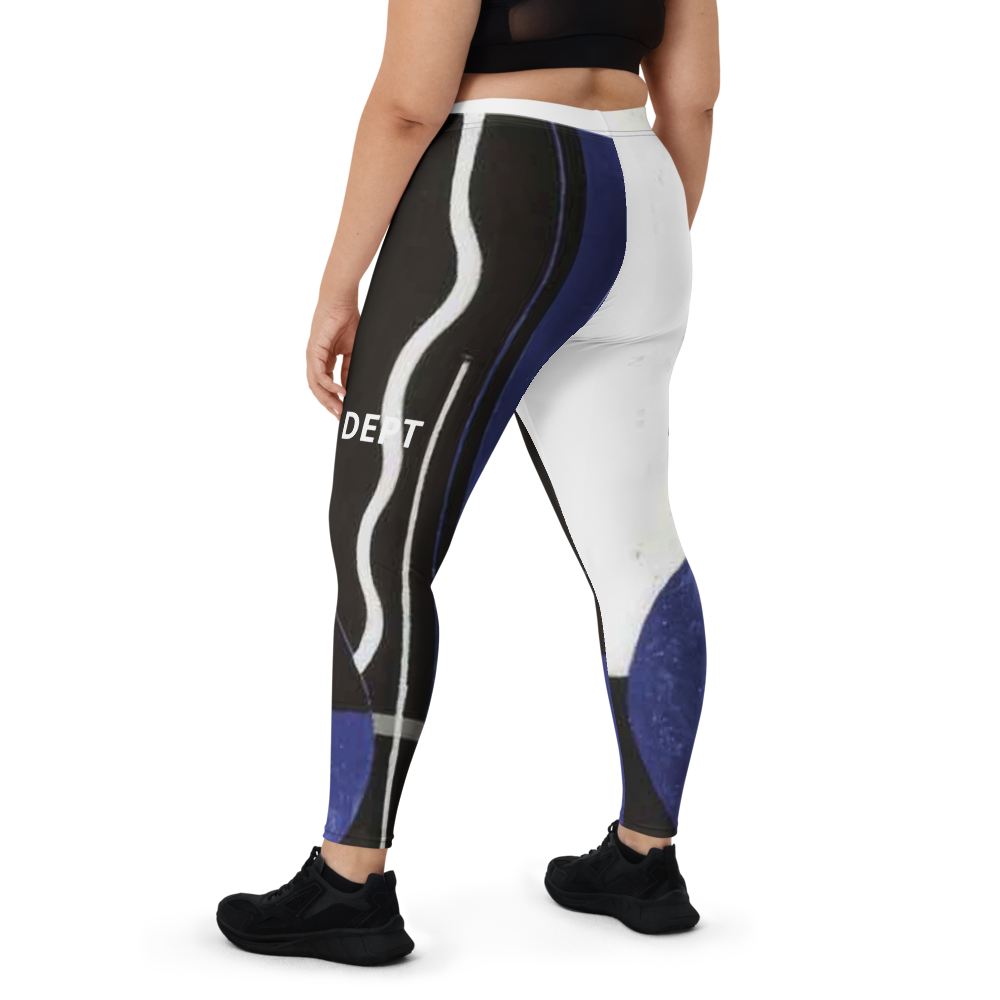 Athleisure leggings for women by Babe Department – sculpting high waist back view