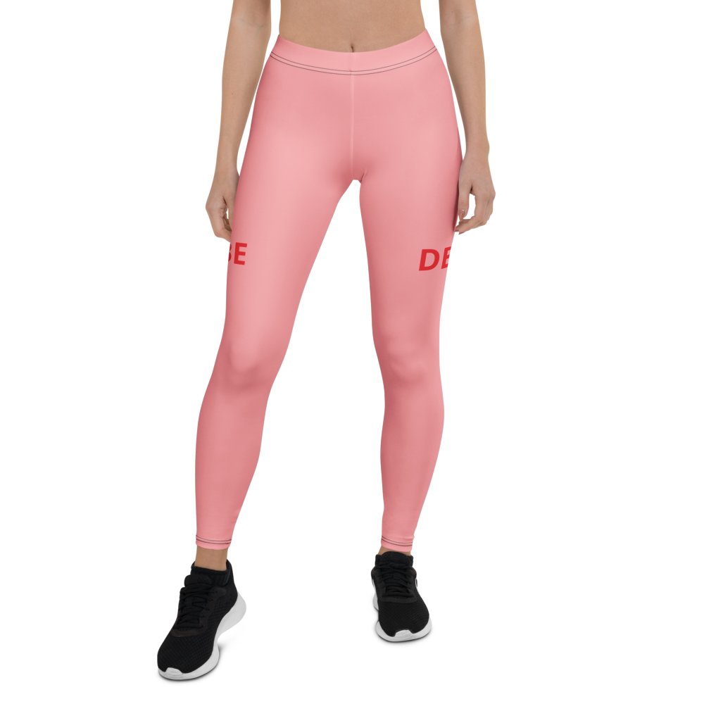 Babe Department women’s athletic leggings – front view

